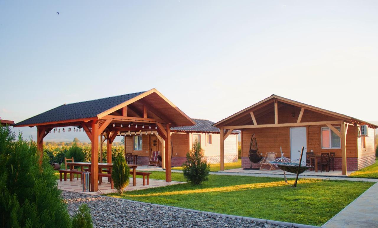 Finca Idoize Camping Hotel Akhmeta Exterior foto