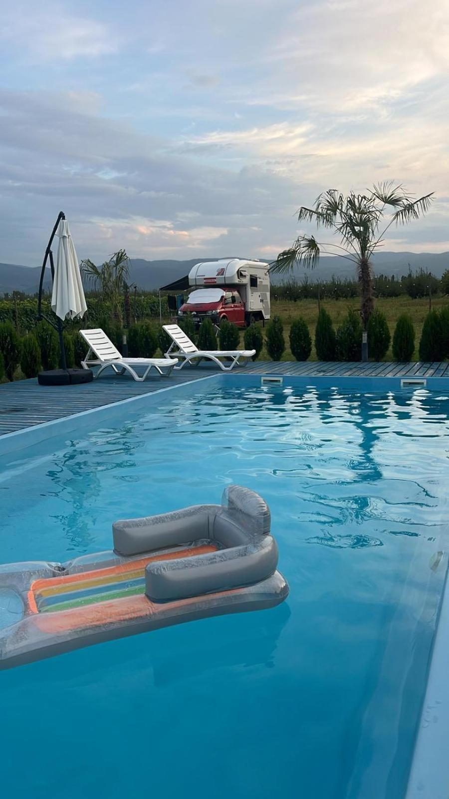 Finca Idoize Camping Hotel Akhmeta Exterior foto